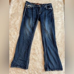 2 Pairs of Women’s Rock Revival Jeans Size 36!
